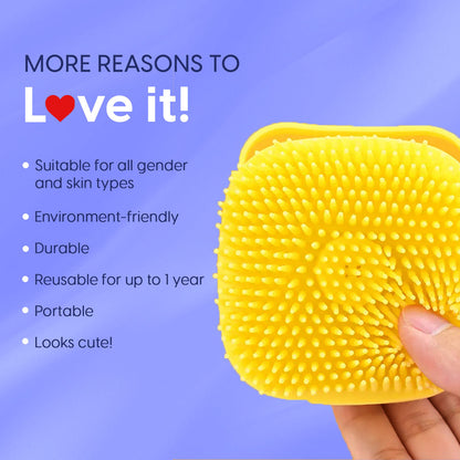 Bloomette Body Shower Scrubber with Dispenser