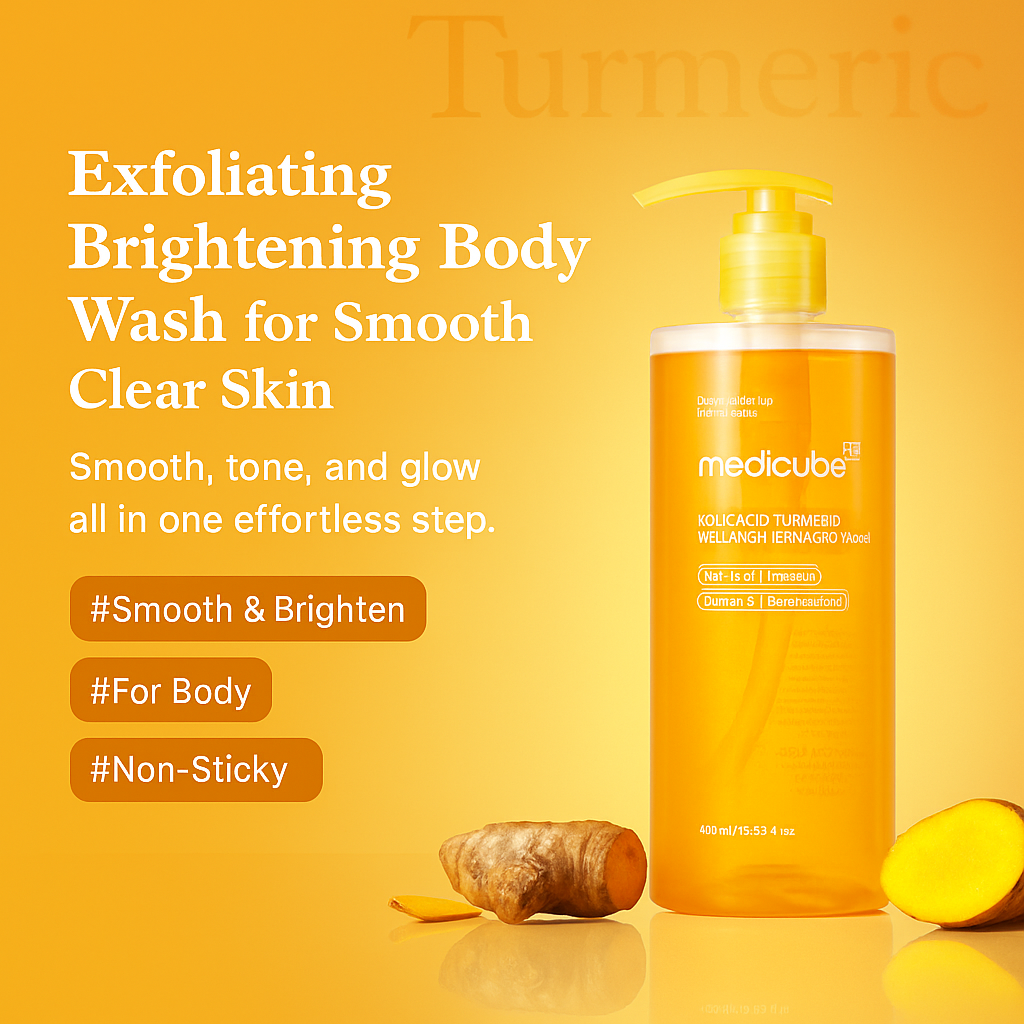 Kojic Acid Turmeric Vita Brightening Body Wash