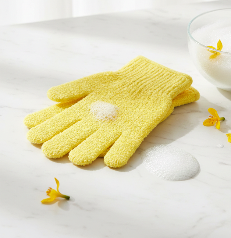 Bloomete Bathing Gloves